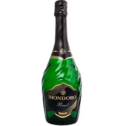 Вино ігристе Mondoro Brut, біле, брют, 12%, 0,75 л