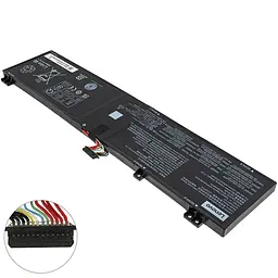 Батарея для ноутбуку Lenovo L21D4PC2 (Legion 5 15 7 16ARHA7 16IAX7) 15.52 6440mAh Чорний