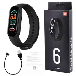 Смарт-браслет Smart Band M6 чорний - мініатюра 6