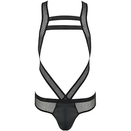 Чоловічий боді Passion 045 Body Victor black L/XL - мініатюра 3
