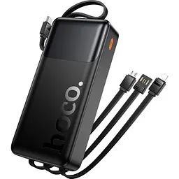 Зовнішній акумулятор Hoco J156A Founder 20000mAh 22.5W Black (6942007662284) [174705] - мініатюра 4
