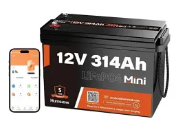 Акумулятор для ДБЖ/інвертора Humsienk LiFePO4 12V 314Ah Bluetooth (HS12V314AH200MINIBT) - мініатюра 2