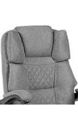 Офісне крісло GT Racer (B-2514 Fabric Dark Gray) - мініатюра 6