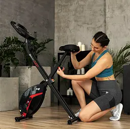 Велотренажер Hop-Sport HS-3020X Quest X-Bike чорно-червоний - мініатюра 7