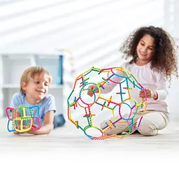 Конструктор Learning Resources Райдужні зигзаги, 20 деталей (LSP8593-UK) - мініатюра 4