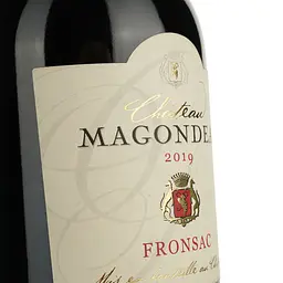Вино Chateau Magondeau 2018 AOP Fronsac червоне сухе 0.75 л  - мініатюра 3