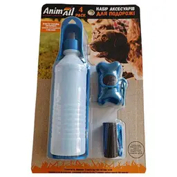 Набір для прогулянок AnimAll блакитний