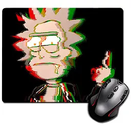 Ігрова поверхня Nextprint Рік з Рік та Морті Rick and Morty 300 х 250 мм (825417)