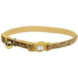 Нашийник для котів Coastal Fashion Safe Cat безпечний 1х30см (SP06723_GLD12)