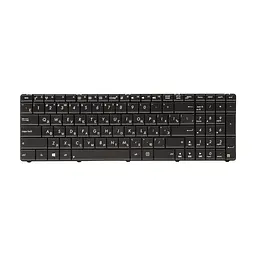 Клавіатура ноутбука PowerPlant ASUS A52, K52, X54 (N53 ver) чорна, чорний фрейм (KB311682)