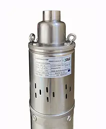 Насос свердловинний шнековий Volks pumpe 4QGD 1.2-50-0.37кВт 4 дюйми +кабель 15м - мініатюра 3