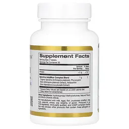 Спіруліна California Gold Nutrition Spirulina, 60 таблеток - мініатюра 2