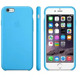 Чохол-накладка Toto Silicone Case Apple iPhone 6/6s Blue - мініатюра 3