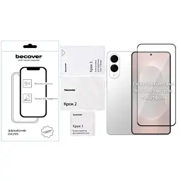 Скло захисне BeCover Samsung Galaxy S25 Edge SM-S937 Black (714381) - мініатюра 2