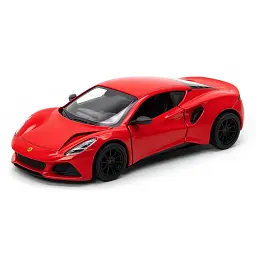 Металева інерційна легкова модель Lotus Emira 5", відкриваються двері (В асортименті)