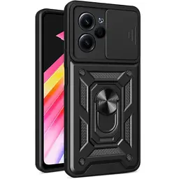 Чохол до мобільного телефона BeCover Military Infinix Hot 40i (X6528B) Black (710673) - мініатюра 7
