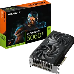 Відеокарта GeForce RTX 5060 Ti 8GB Gigabyte Windforce (GV-N506TWF2-8GD)