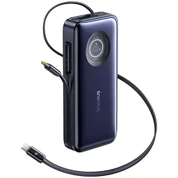 Портативний ЗП Power Bank Baseus EnerCore CR11 PD100W with cable 20000 mAh (PPNMS) Cosmic Black