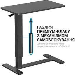 Геймерський стіл OfficePro ODM366B Black (ODM366BK) - мініатюра 8