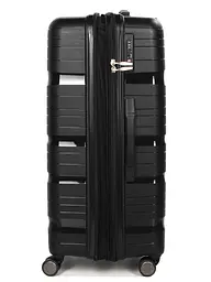 Валіза велика L поліпропілен Worldline Airtex 283 74,5×49×32см 120л Чорний - мініатюра 5