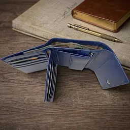 Жіночий гаманець Tony Perotti Swarovski 500N (90061) синій - мініатюра 7