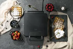 Електрична вафельниця Adler AD 3049 4 бельгійські вафлі - мініатюра 7