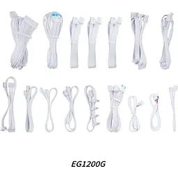 Блок живлення Lian Li Edge Gold 1200W (G9P.EG1200G.WH00.EU) White (G9P.RS1200G.WH00.EU) - мініатюра 11