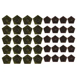 Аксесуар Games 7 Days Набір металевих монет для гри Сплячі Боги Metal Coins Sleeping Gods укр. (SB006U)