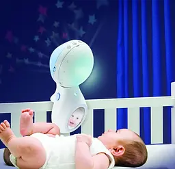 Музичний мобіль з проектором Infantino 3 в 1, блакитний (004896I) - мініатюра 3