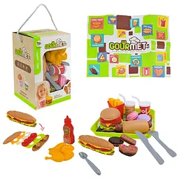 Ігровий набір імітації їжі фаст-фуд Simulation Toy Series (3602-3)