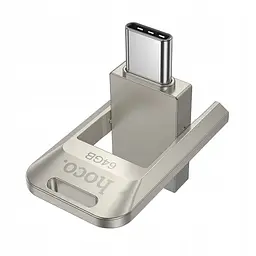 Флеш-накопичувач Hoco UD17 Smart USB3.0 Type-C rotating USB flash drive(64GB) - мініатюра 3