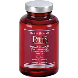 Шампунь для собак и кошек Iv San Bernard Mineral Red Derma Complex Бережная очистка без сульфатов с кератином и крапивой 300 мл