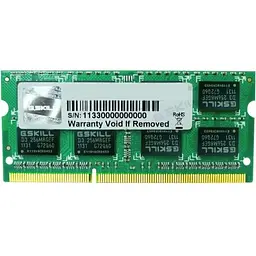 Пам'ять для ноутбуків G.Skill 8 GB SO-DIMM DDR3L 1600 MHz (F3-1600C11S-8GSL)