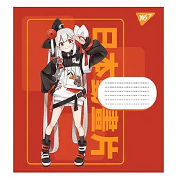 Набір зошитів Yes Anime cartoons, в лінію, 12 аркушів, 25 шт. (766540) - мініатюра 4
