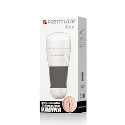 Мастурбатор Pretty Love Kitty Anus Masturbator - мініатюра 2