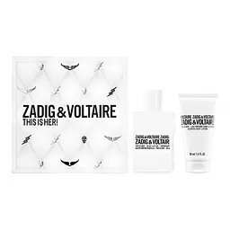 Набір Zadig & Voltaire This is her 50 мл парфумована вода, 50 мл лосьйон для тіла