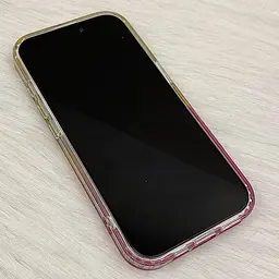 Чохол TPU Shiny Mountain (MagFit) для Apple iPhone 15 Pro (6.1) Yellow / Pink - мініатюра 3