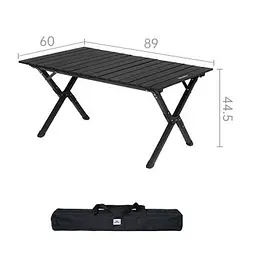Складний стіл Naturehike Simple Star T01 CNK2550JJ018, 89х60 см, алюміній, бежевий - мініатюра 8