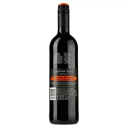 Вино Yellow Tail Merlot, червоне, напівсухе, 13,5%, 0,75 л - мініатюра 2