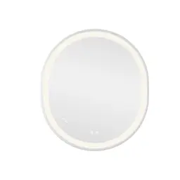 Дзеркало Qtap Gemini 800x700 з LED-підсвічуванням Touch, з антизапотіванням, з димером температури кольору (3000-6500K) Reverse QT2578R8071W - мініатюра 4