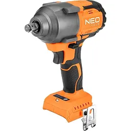 Гайковерт ударний Neo Tools Energy+ 18В безщітковий 2400 об/хв 850 Нм 1/2" 3 швидкості 1.8 кг без АКБ та ЗП - мініатюра 5