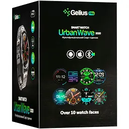 Смарт-годинник Smart Watch Gelius Pro GP-L3 (URBAN WAVE 2020) (IP68) Silver/Brown - мініатюра 9