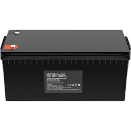 Батарея LiFePo4 PowerPlant 12.8V 200Ah, LFP12200B (NV820634) - мініатюра 2
