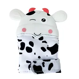 Прорізувач-рукавичка "Корівка" MGZ-0405(White) на липучці