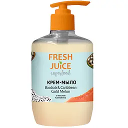 Крем-мило Fresh Juice Superfood Baobab&Caribbean Gold Melon 460 мл