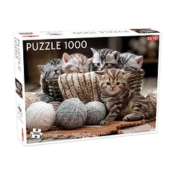 Пазл Tactic на 1000 элементов Милые котята (56803)