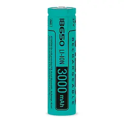 Акумулятор Videx літій-іонний 18650 (без захисту) 3000mAh bulk 1шт VIDEX (24447-000) - мініатюра 2