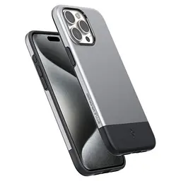 Чохол Spigen Style Armor (MagFit) Classic Silver для iPhone 15 Pro Max (ACS06613) - мініатюра 5