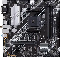 Материнська плата Asus Prime B550M-A WiFi II Socket AM4 - мініатюра 2