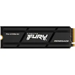 SSD накопичувач 1TB Kingston Fury Renegade with Heatsink M.2 2280 PCIe 4.0 x4 NVMe 3D TLC (SFYRSK/1000G)
